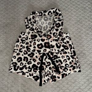 Short Sleeve and Shorts Pajama Set